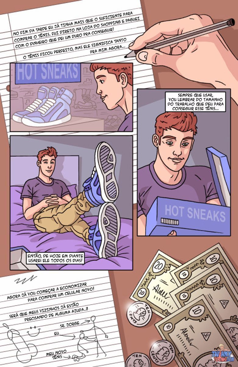 Página 6 do quadrinho adulto: Diário de um Prostituto – Leia completo em XCOMICS