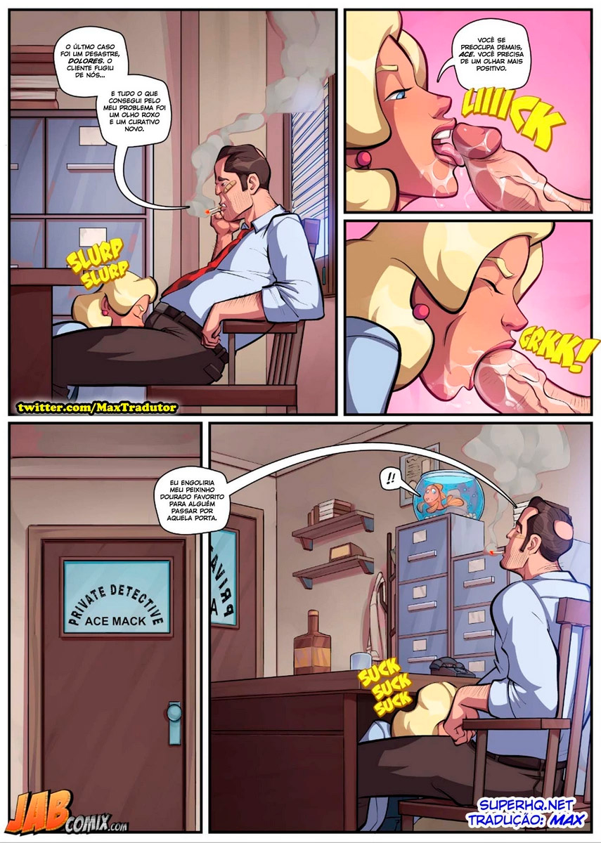 Página 4 do quadrinho adulto: Dick – Leia completo em XCOMICS
