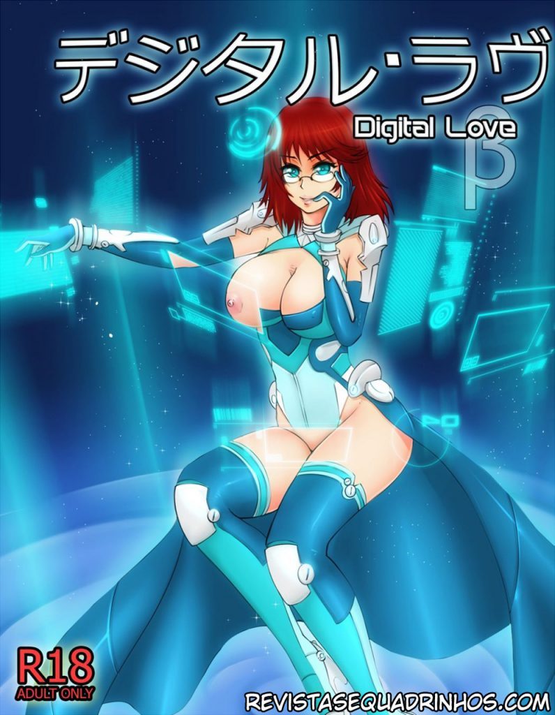Página 1 do quadrinho adulto: Digital Love: Prazer virtual – Leia completo em XCOMICS