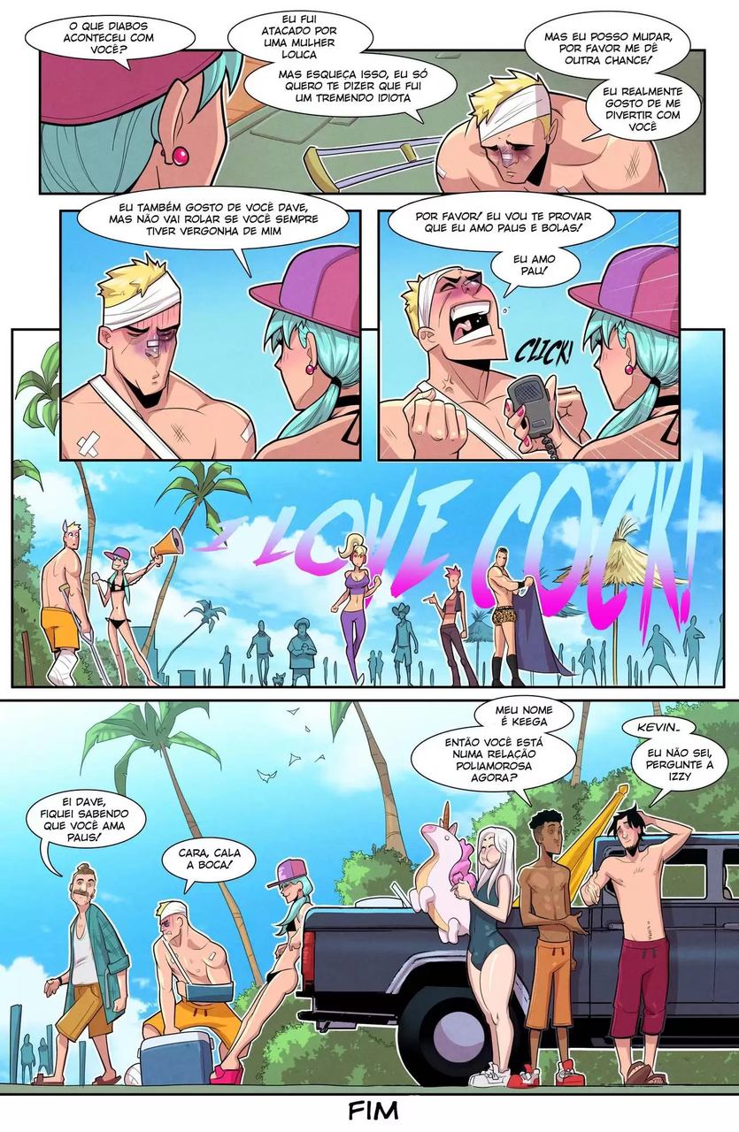 Página 14 do quadrinho adulto: Dire Straights 2 – Leia completo em XCOMICS