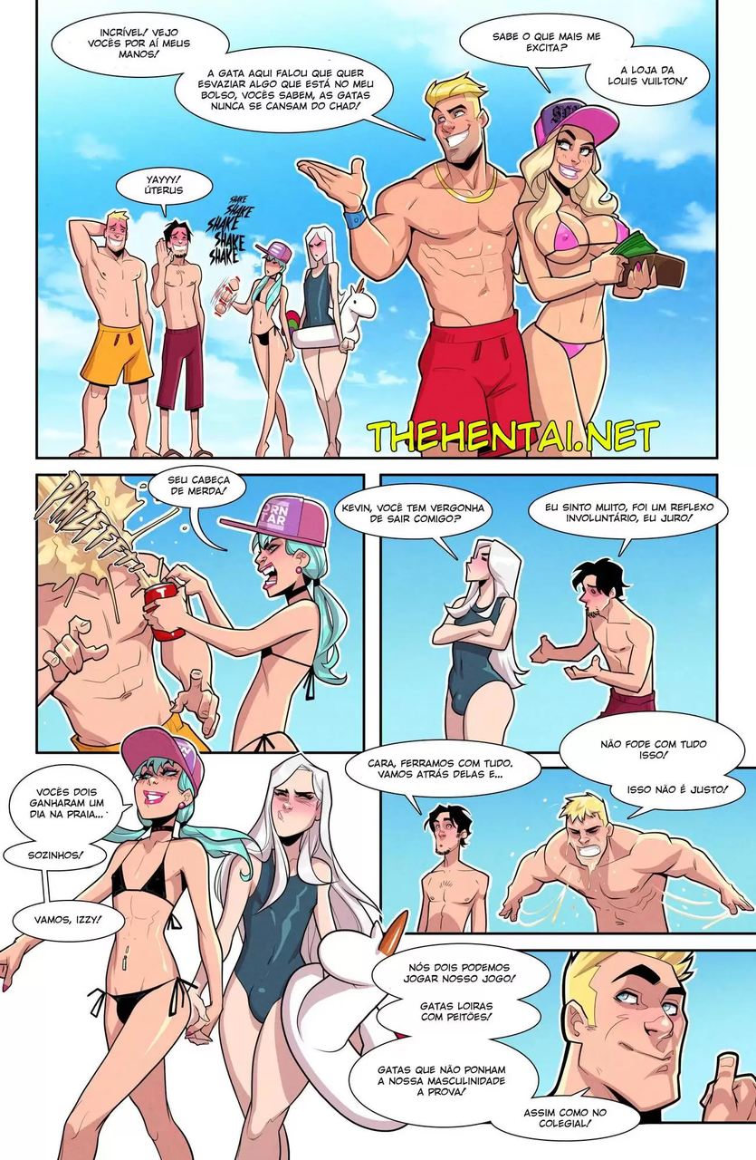Página 4 do quadrinho adulto: Dire Straights 2 – Leia completo em XCOMICS