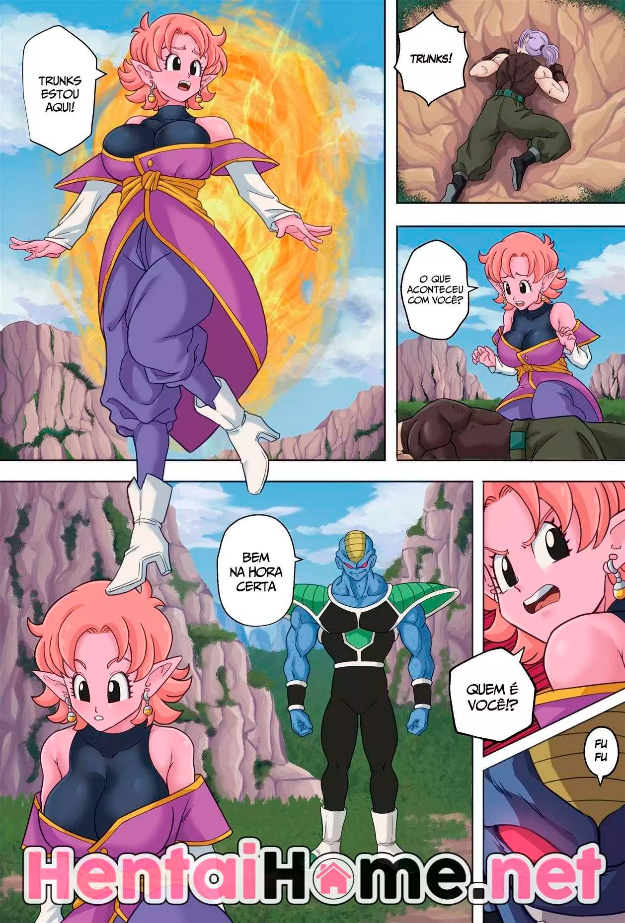 Página 2 do quadrinho adulto: Dragon Ball - A troca de corpos – Leia completo em XCOMICS