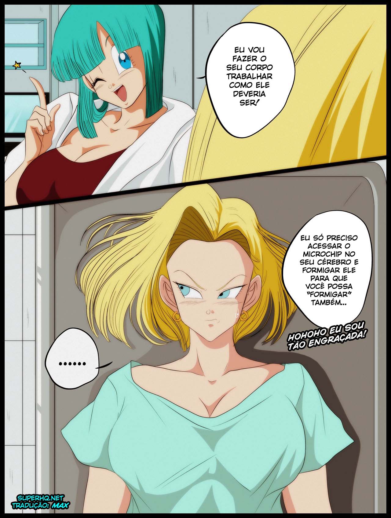 Página 3 do quadrinho adulto: Dragon Ball: Blackout – Leia completo em XCOMICS