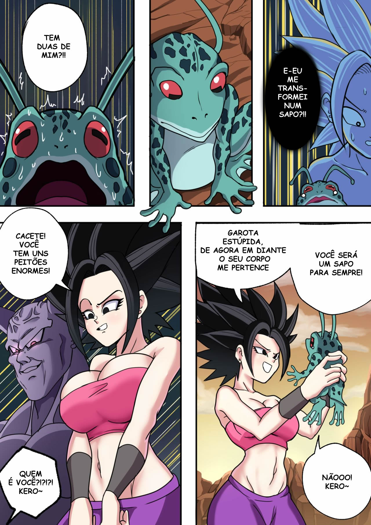 Página 13 do quadrinho adulto: Dragon Ball: Change Body – Leia completo em XCOMICS