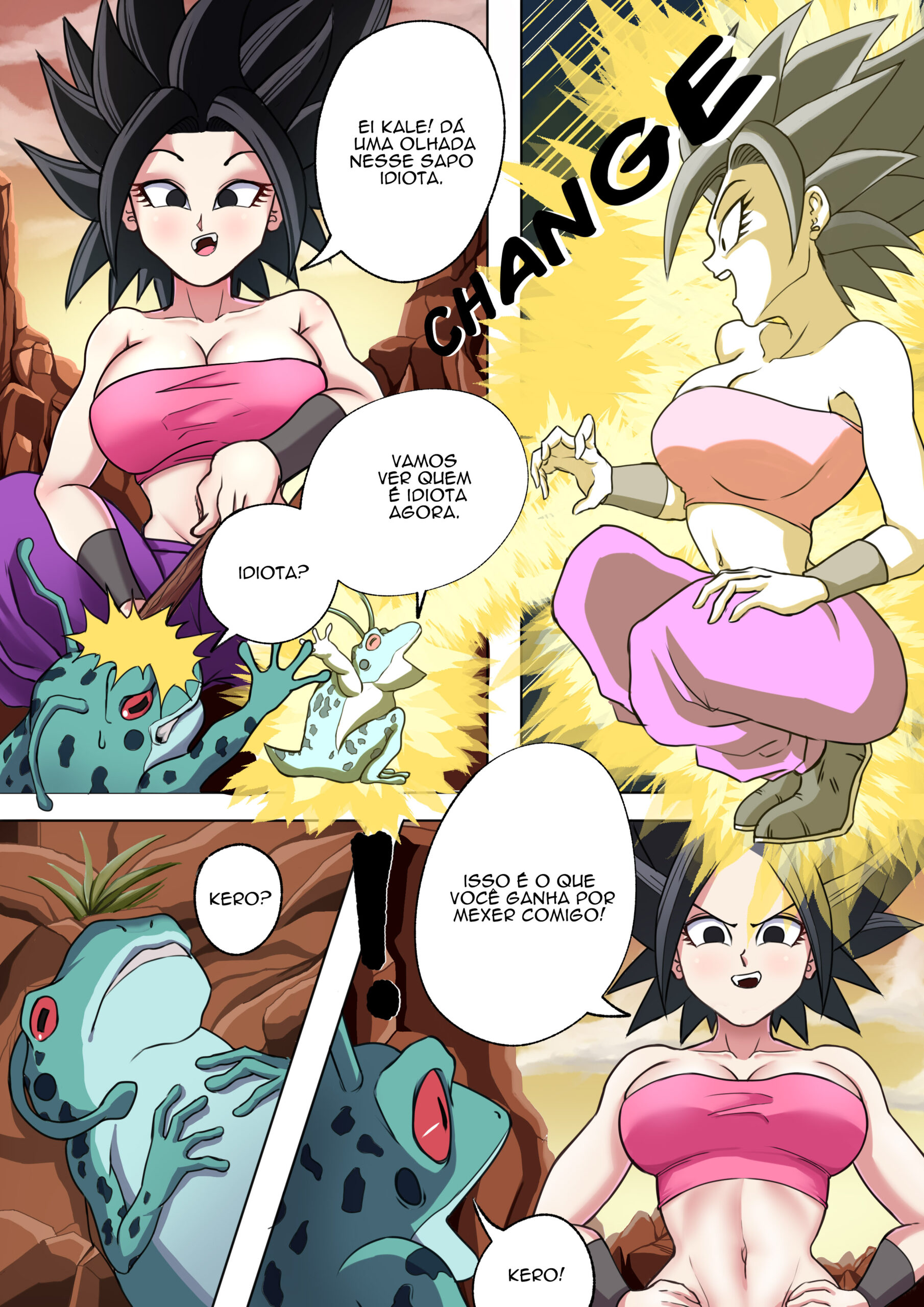 Página 5 do quadrinho adulto: Dragon Ball: Change Body – Leia completo em XCOMICS