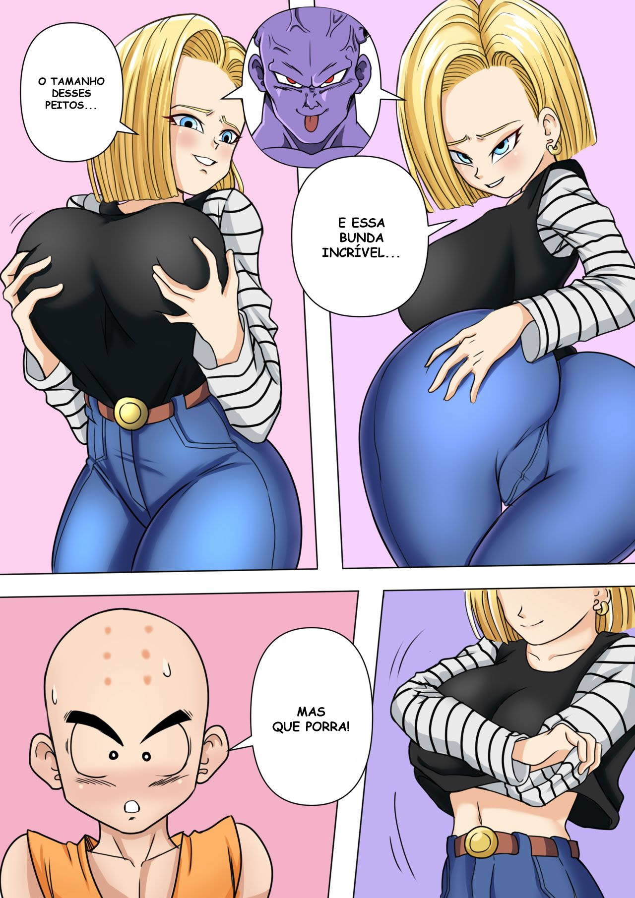 Página 10 do quadrinho adulto: Dragon Ball: Change Body – Leia completo em XCOMICS