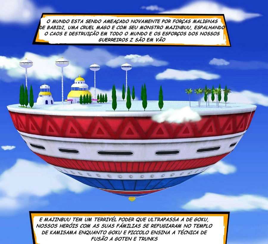 Página 1 do quadrinho adulto: Dragon Ball e a Ameaça de Babidi – Leia completo em XCOMICS