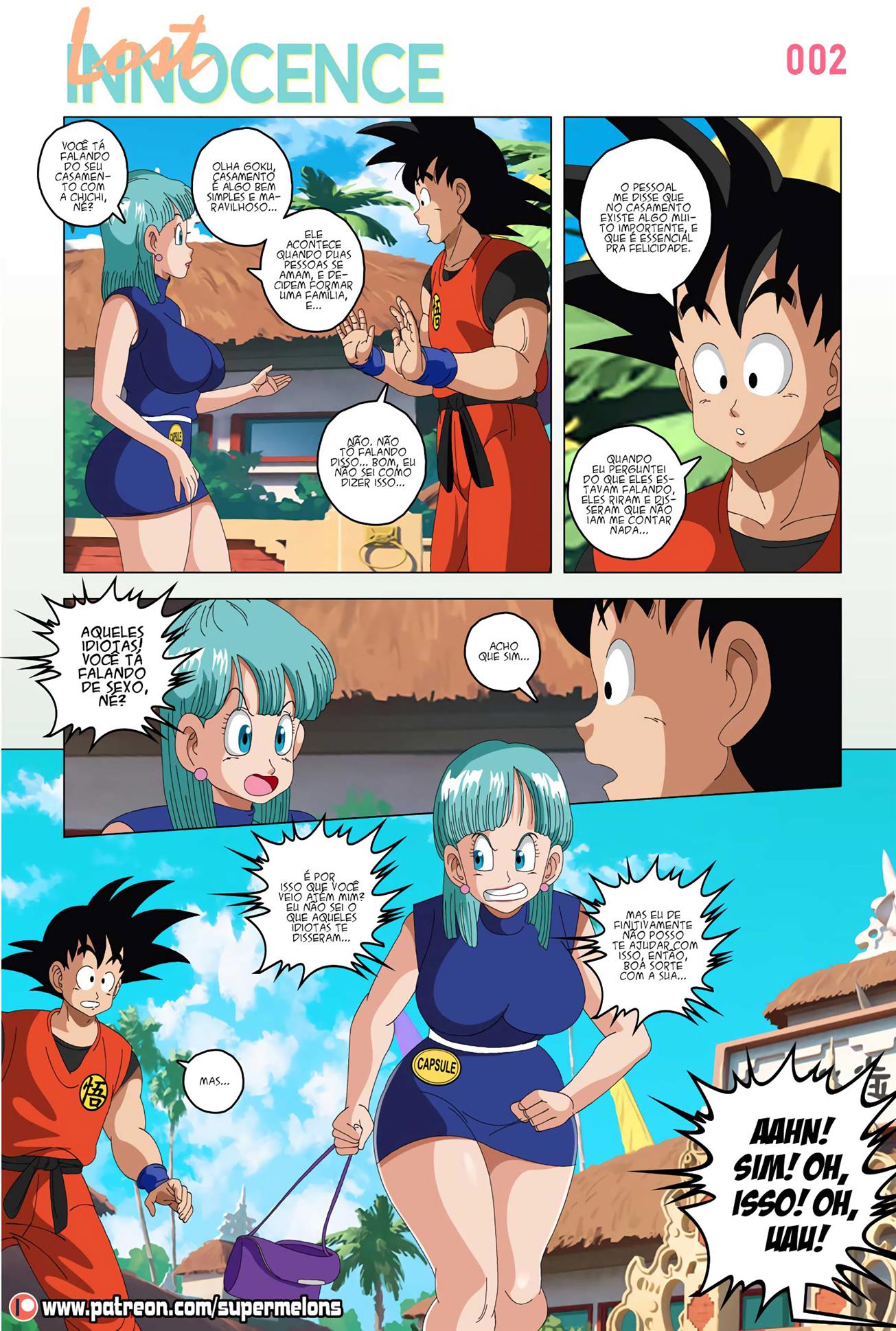 Página 3 do quadrinho adulto: Dragon Ball - Lost Innocence – Leia completo em XCOMICS