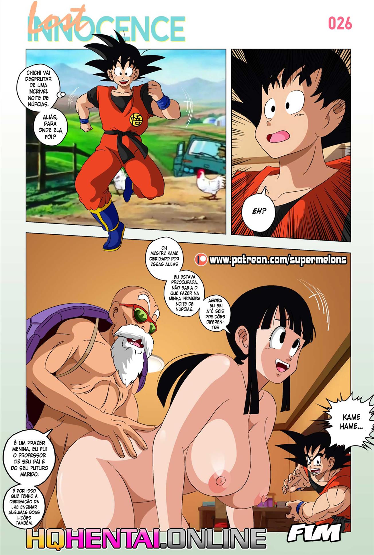 Página 27 do quadrinho adulto: Dragon Ball - Lost Innocence – Leia completo em XCOMICS