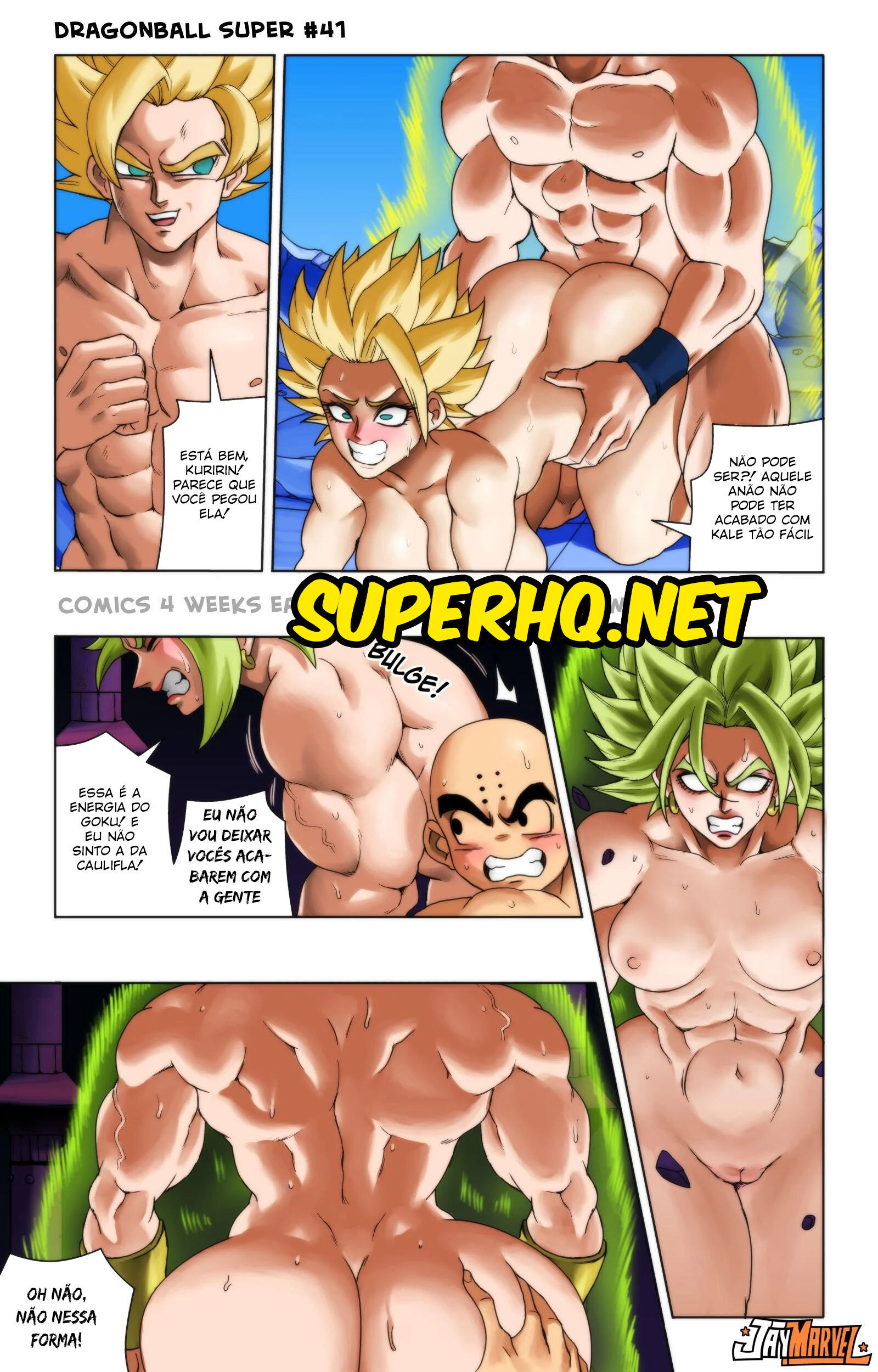 Página 41 do quadrinho adulto: Dragon Ball New Tournament – Leia completo em XCOMICS