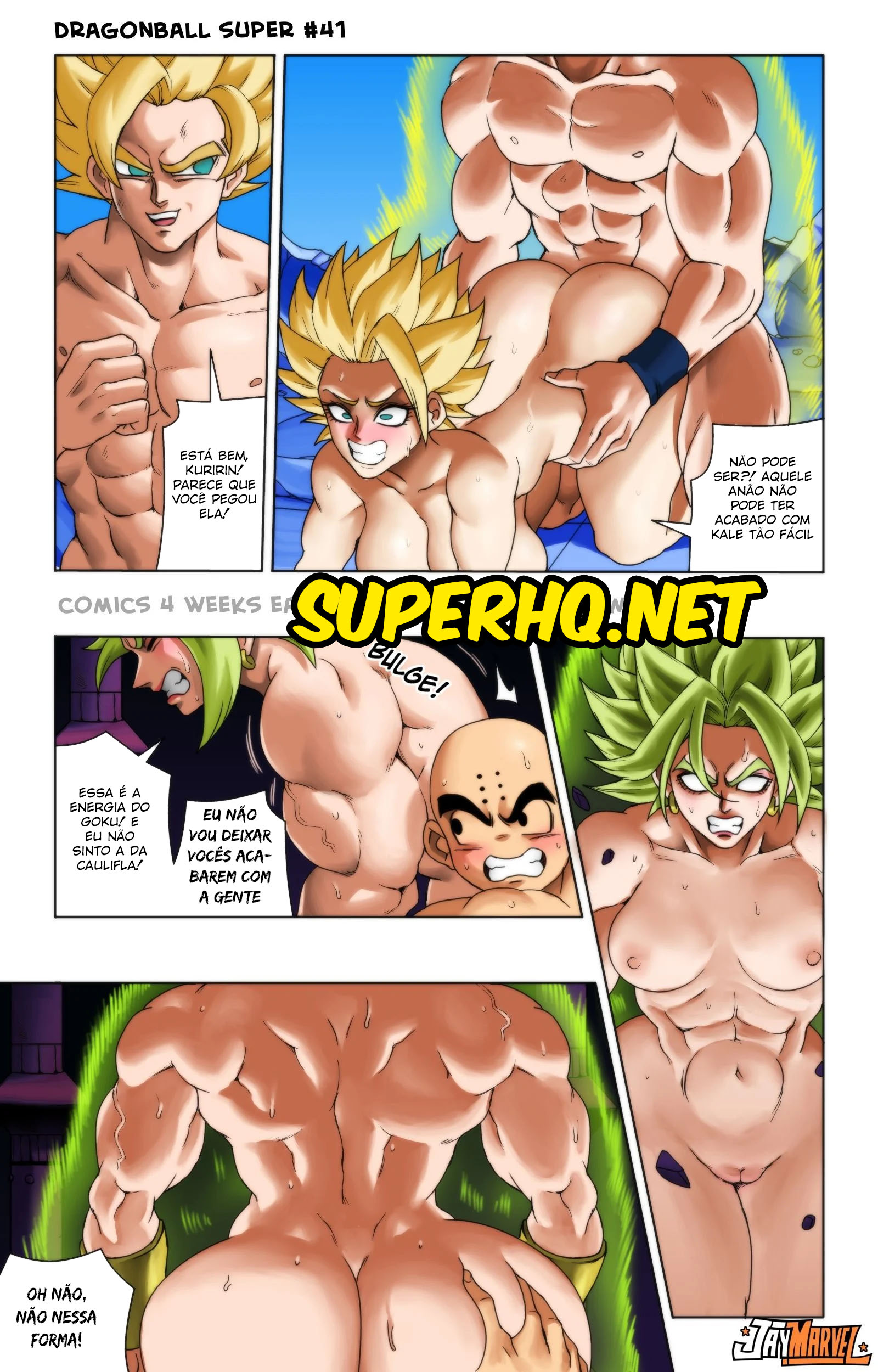 Página 37 do quadrinho adulto: Dragon Ball - O novo torneio – Leia completo em XCOMICS