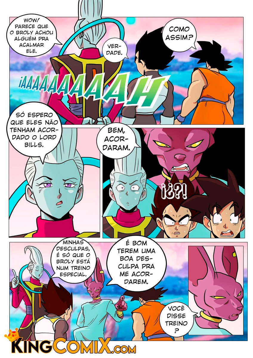 Página 14 do quadrinho adulto: Dragon Ball Super, Cheelai’s Training – Leia completo em XCOMICS