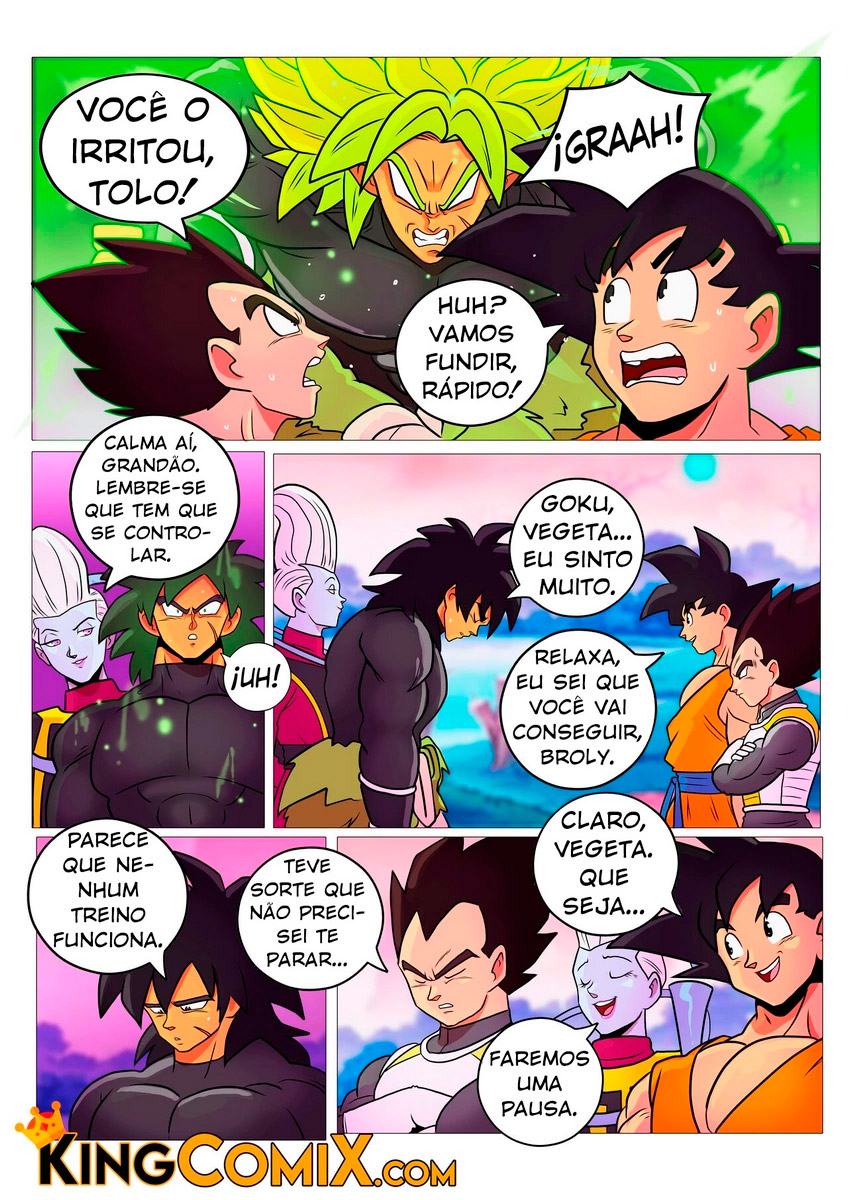 Página 4 do quadrinho adulto: Dragon Ball Super, Cheelai’s Training – Leia completo em XCOMICS