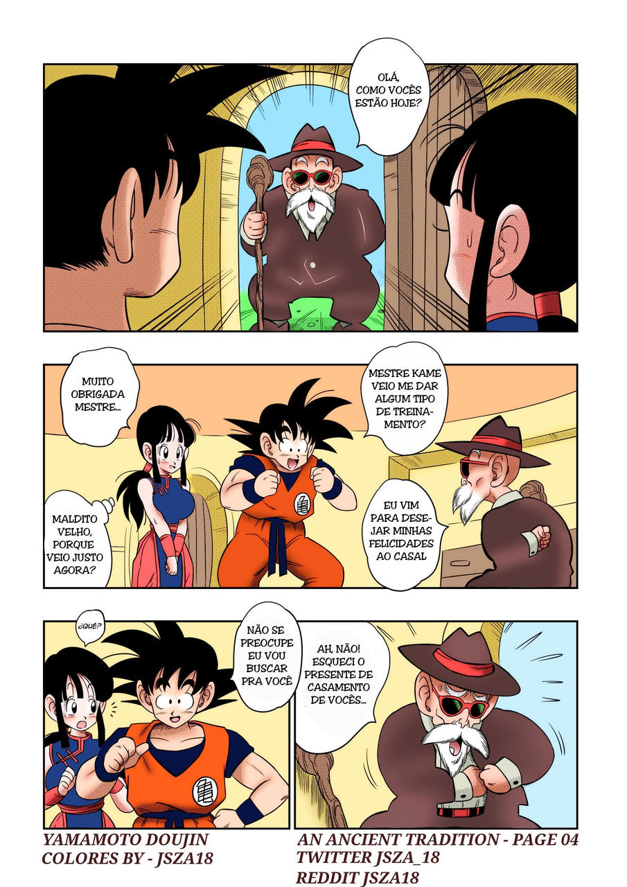 Página 5 do quadrinho adulto: Dragon Ball: Uma antiga tradição – Leia completo em XCOMICS