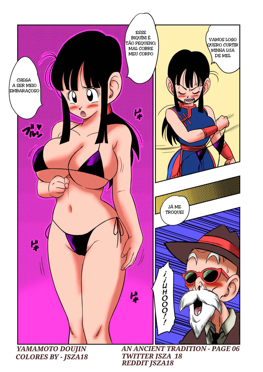 Página 6 do quadrinho adulto: Dragon Ball: Uma antiga tradição – Leia completo em XCOMICS