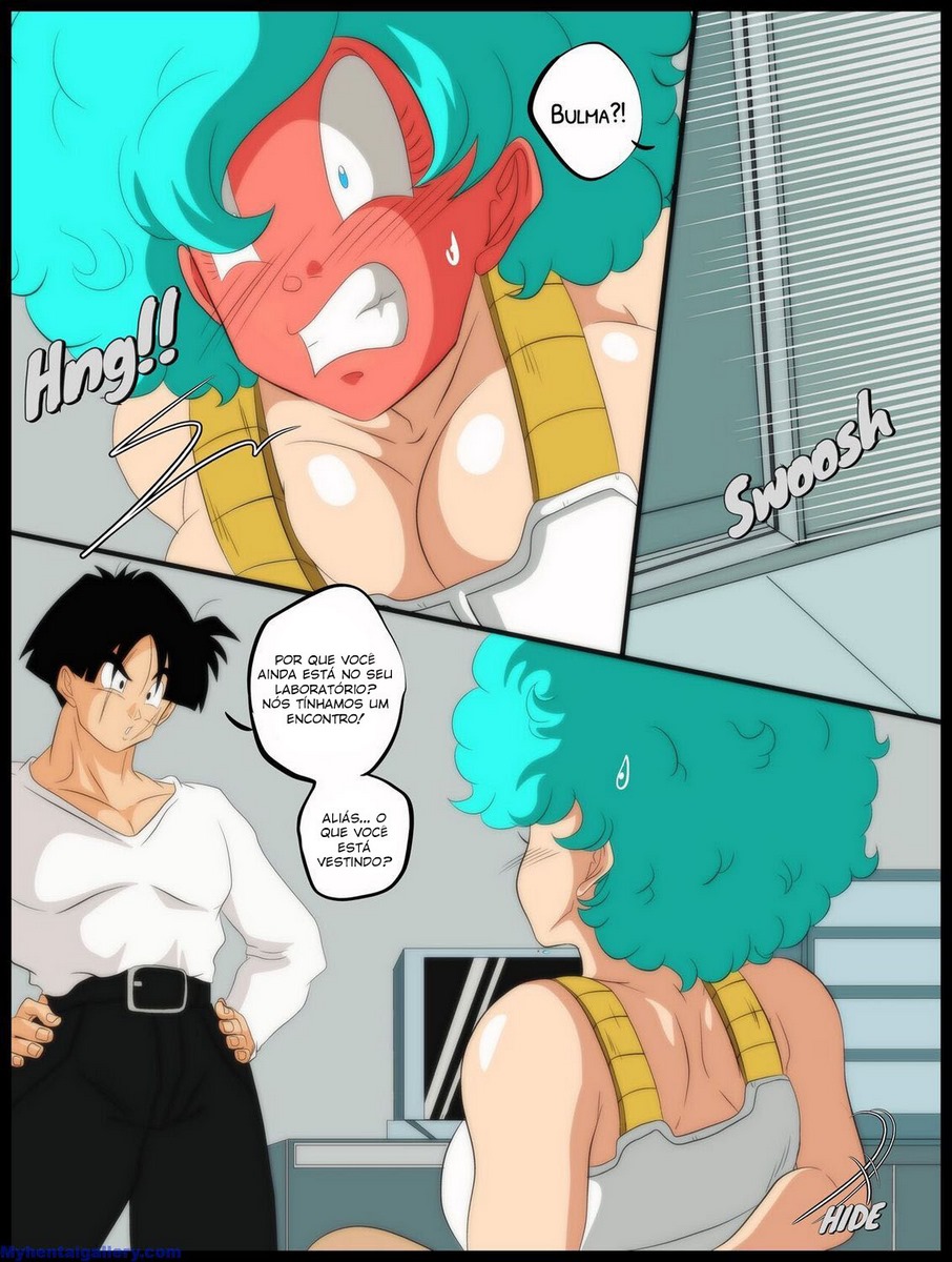 Página 7 do quadrinho adulto: Dragon Ball - Voyeur – Leia completo em XCOMICS