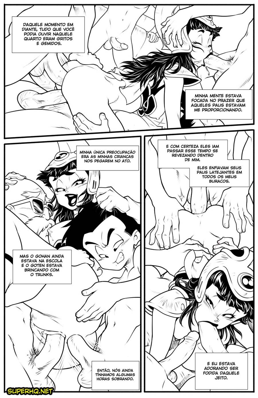 Página 25 do quadrinho adulto: Dragon Ball Z - Desperate Housewife – Leia completo em XCOMICS
