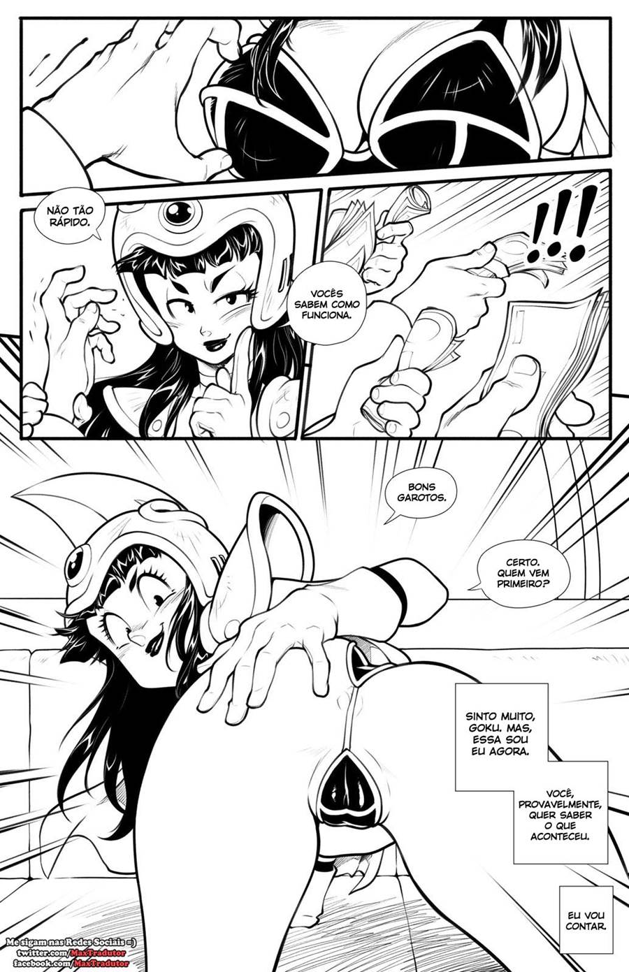 Página 4 do quadrinho adulto: Dragon Ball Z - Desperate Housewife – Leia completo em XCOMICS