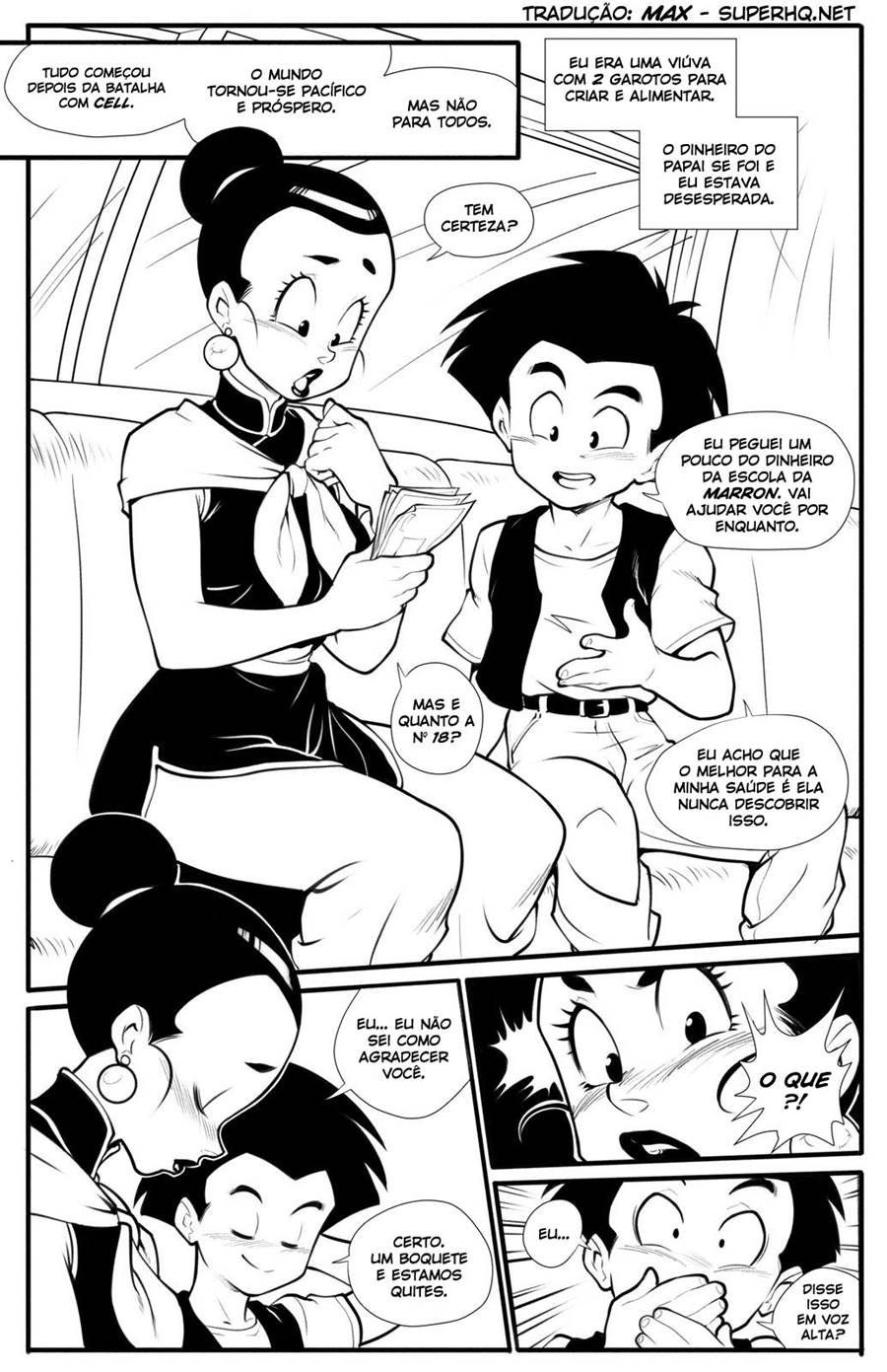 Página 5 do quadrinho adulto: Dragon Ball Z - Desperate Housewife – Leia completo em XCOMICS