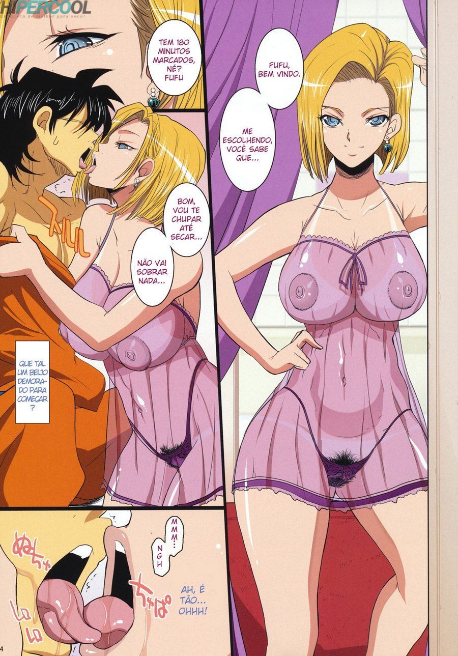 Página 3 do quadrinho adulto: Dragon Ball Z e a Prostituta – Leia completo em XCOMICS