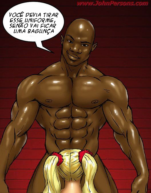 Página 19 do quadrinho adulto: Duas loiras gostosas e os negões – Leia completo em XCOMICS