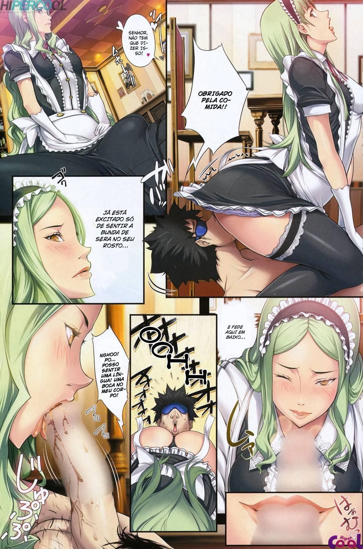 Página 3 do quadrinho adulto: É só entrar e se servir! – Leia completo em XCOMICS