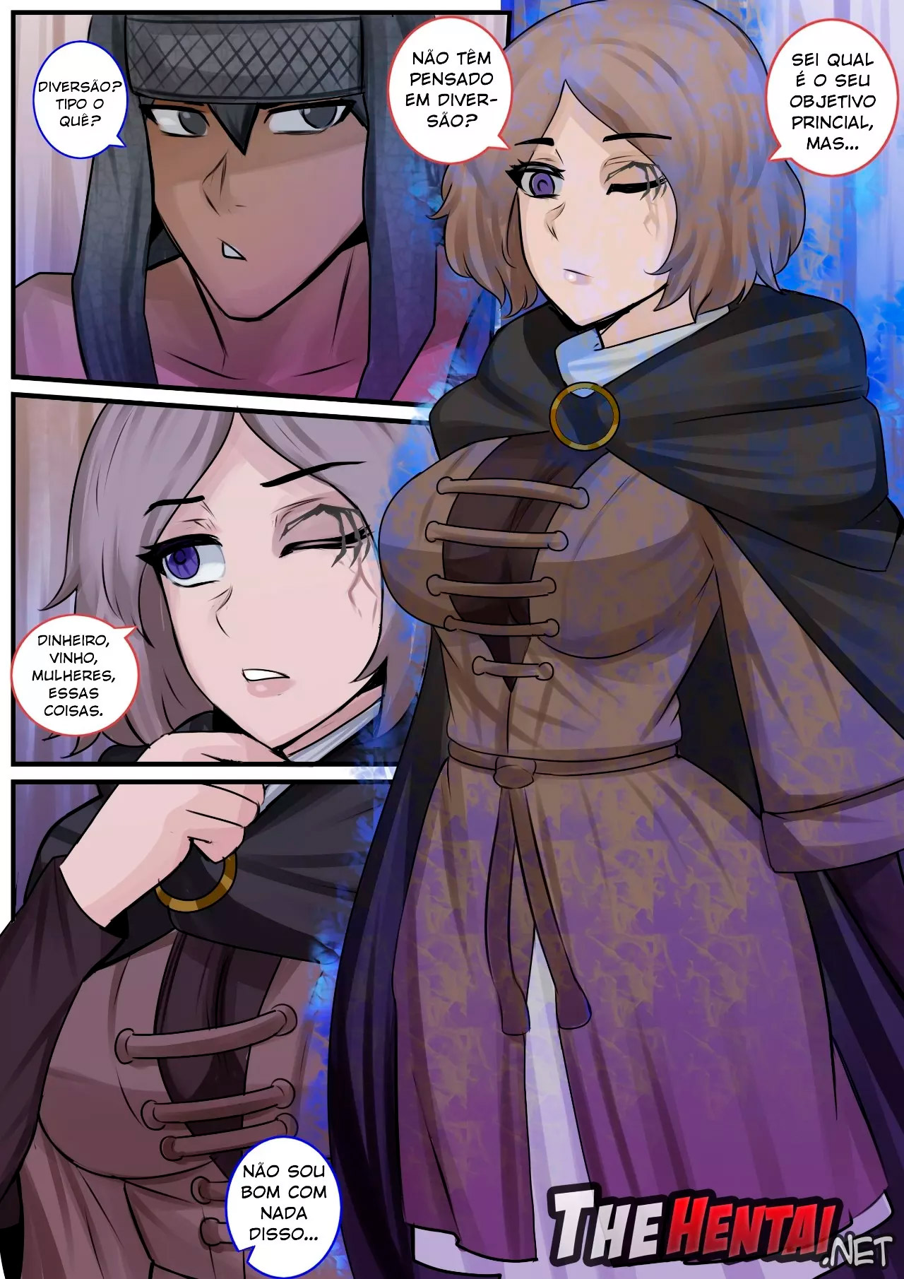 Página 3 do quadrinho adulto: Eaten By The Night – Leia completo em XCOMICS