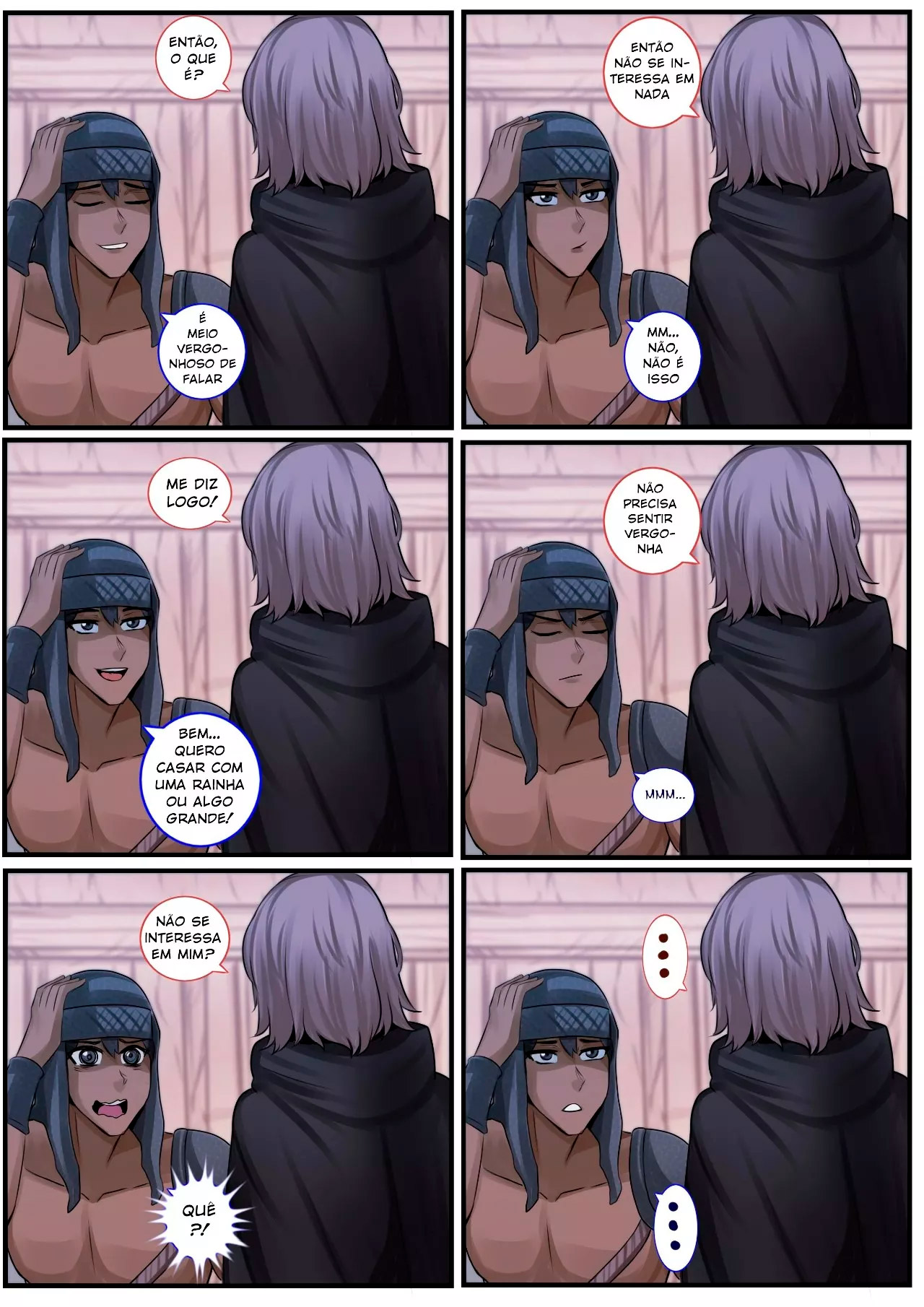 Página 4 do quadrinho adulto: Eaten By The Night – Leia completo em XCOMICS
