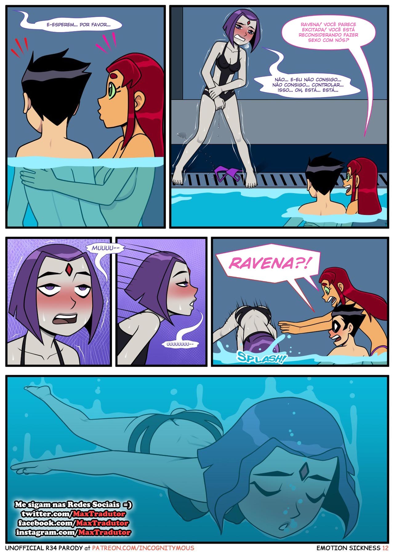Página 11 do quadrinho adulto: Emotion Sickeness – Leia completo em XCOMICS