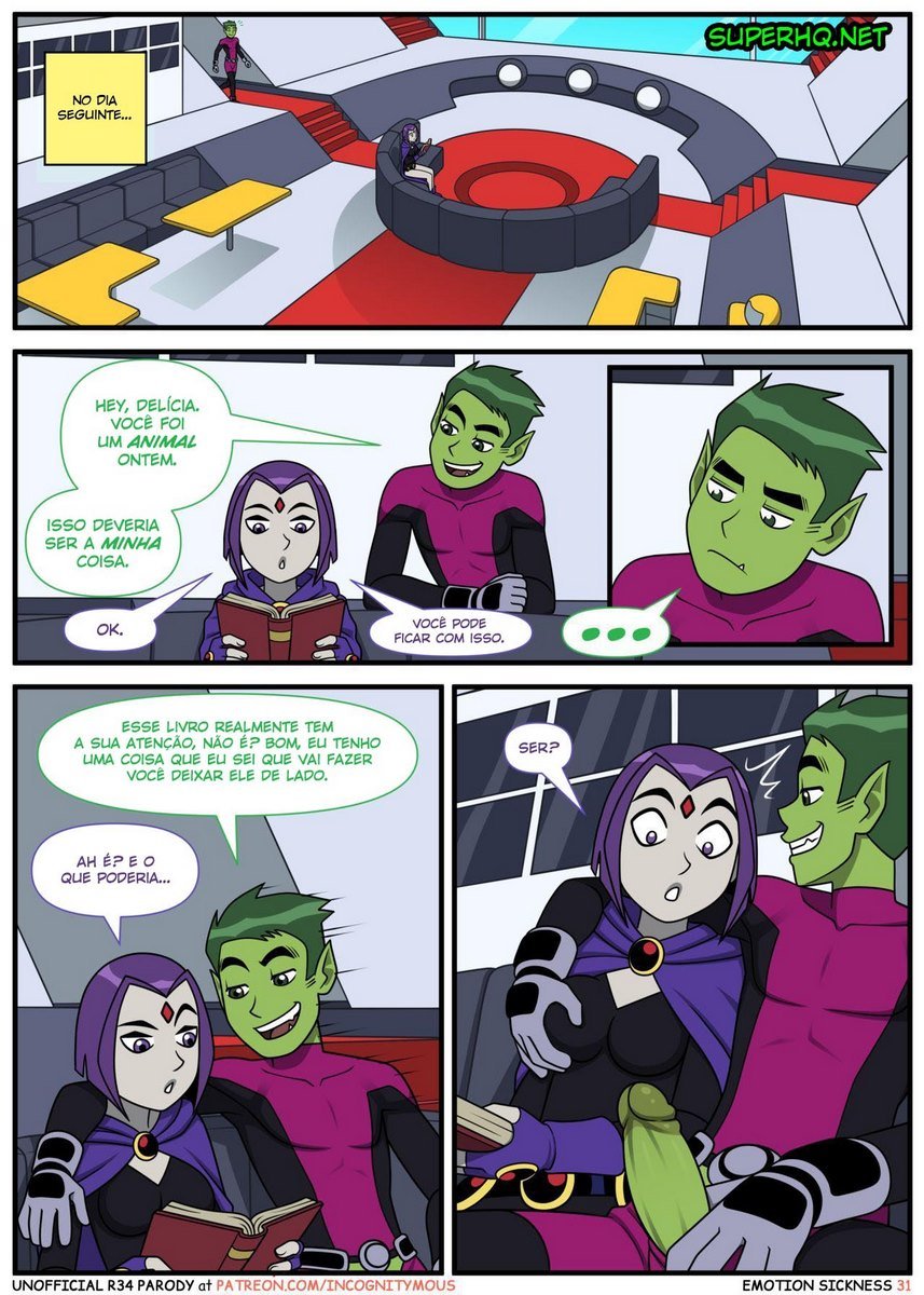 Página 28 do quadrinho adulto: Emotion Sickeness – Leia completo em XCOMICS