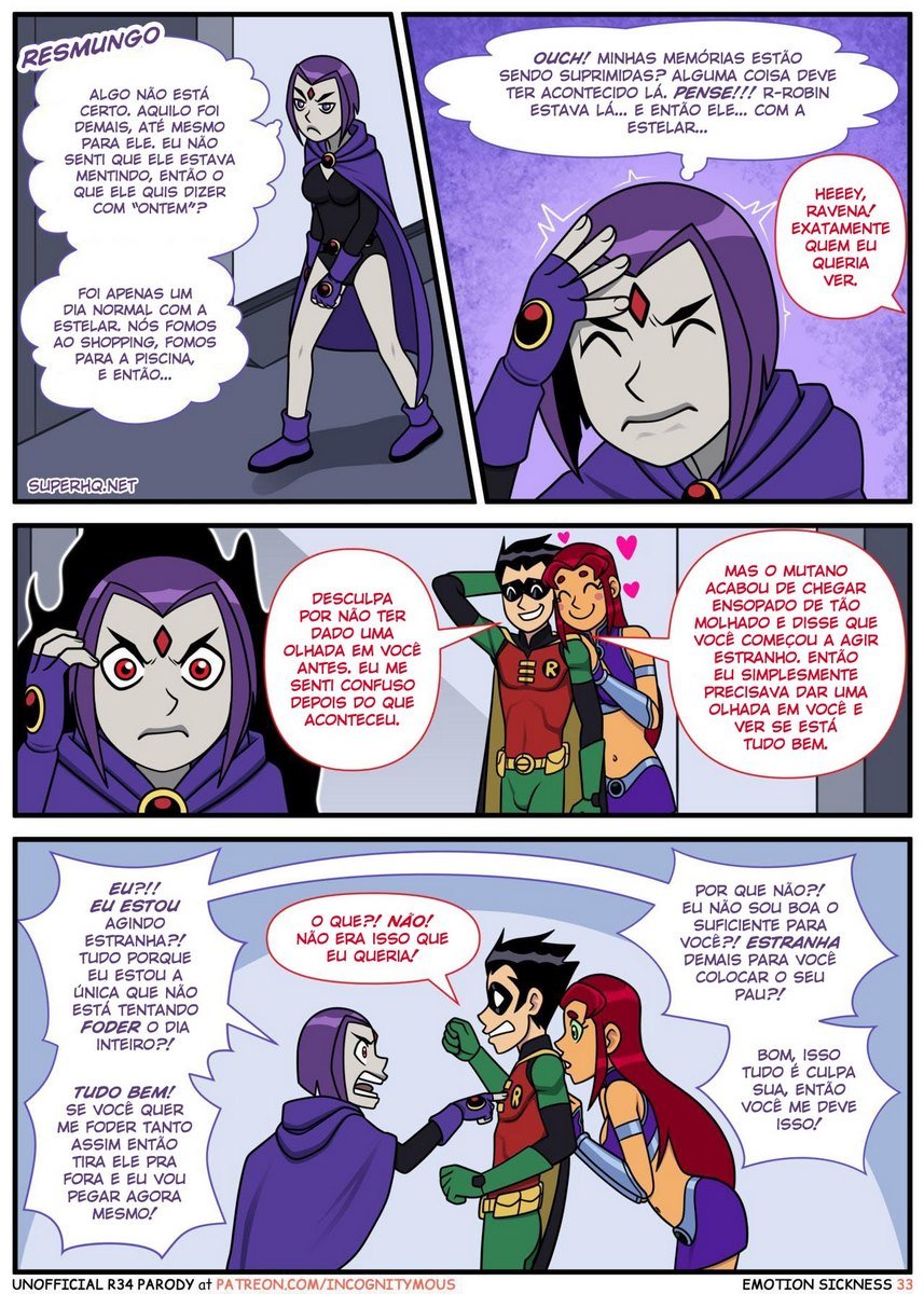 Página 30 do quadrinho adulto: Emotion Sickeness – Leia completo em XCOMICS