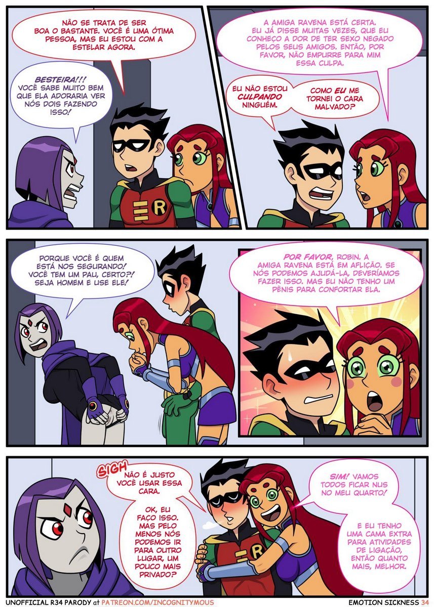 Página 31 do quadrinho adulto: Emotion Sickeness – Leia completo em XCOMICS