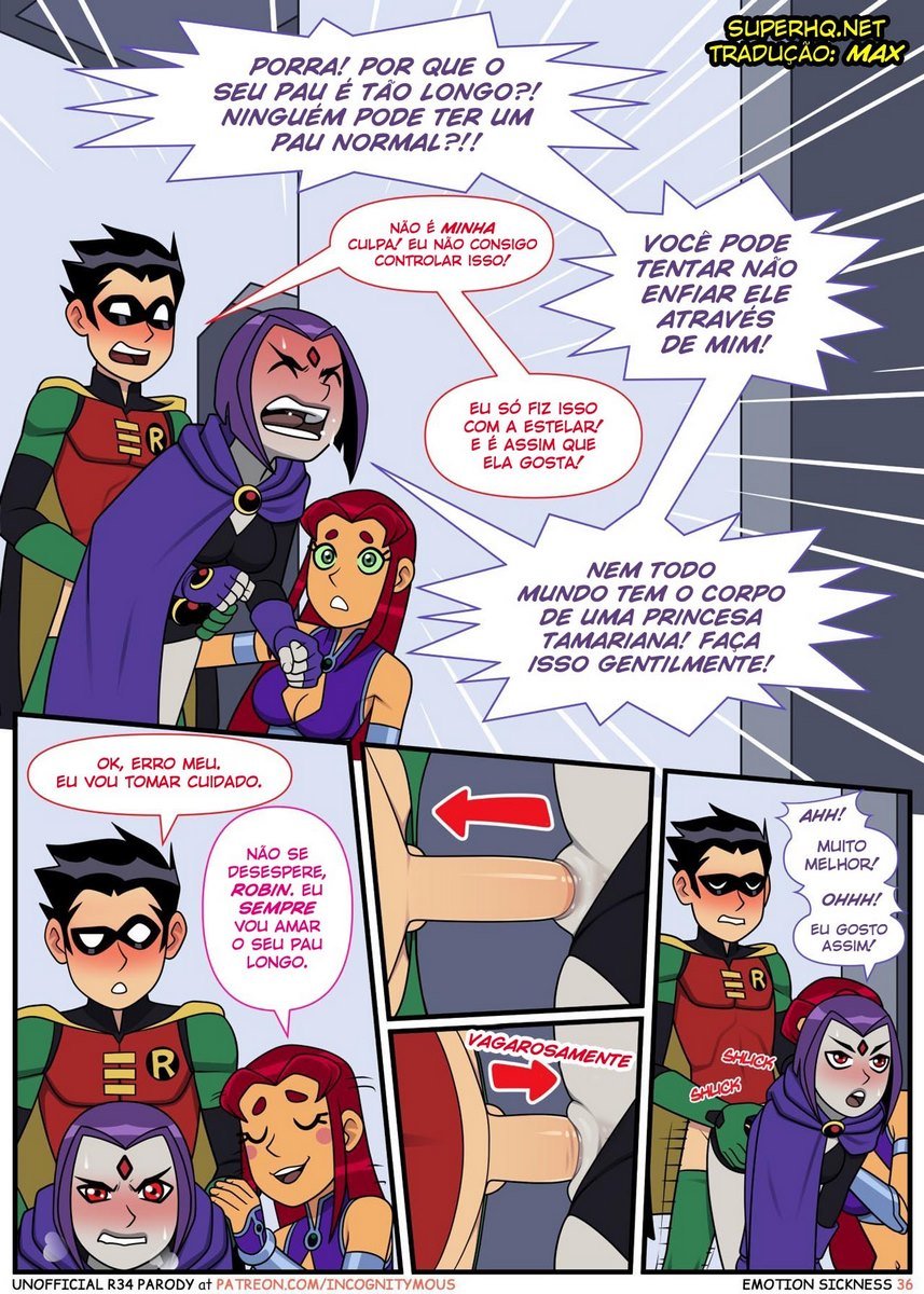 Página 33 do quadrinho adulto: Emotion Sickeness – Leia completo em XCOMICS