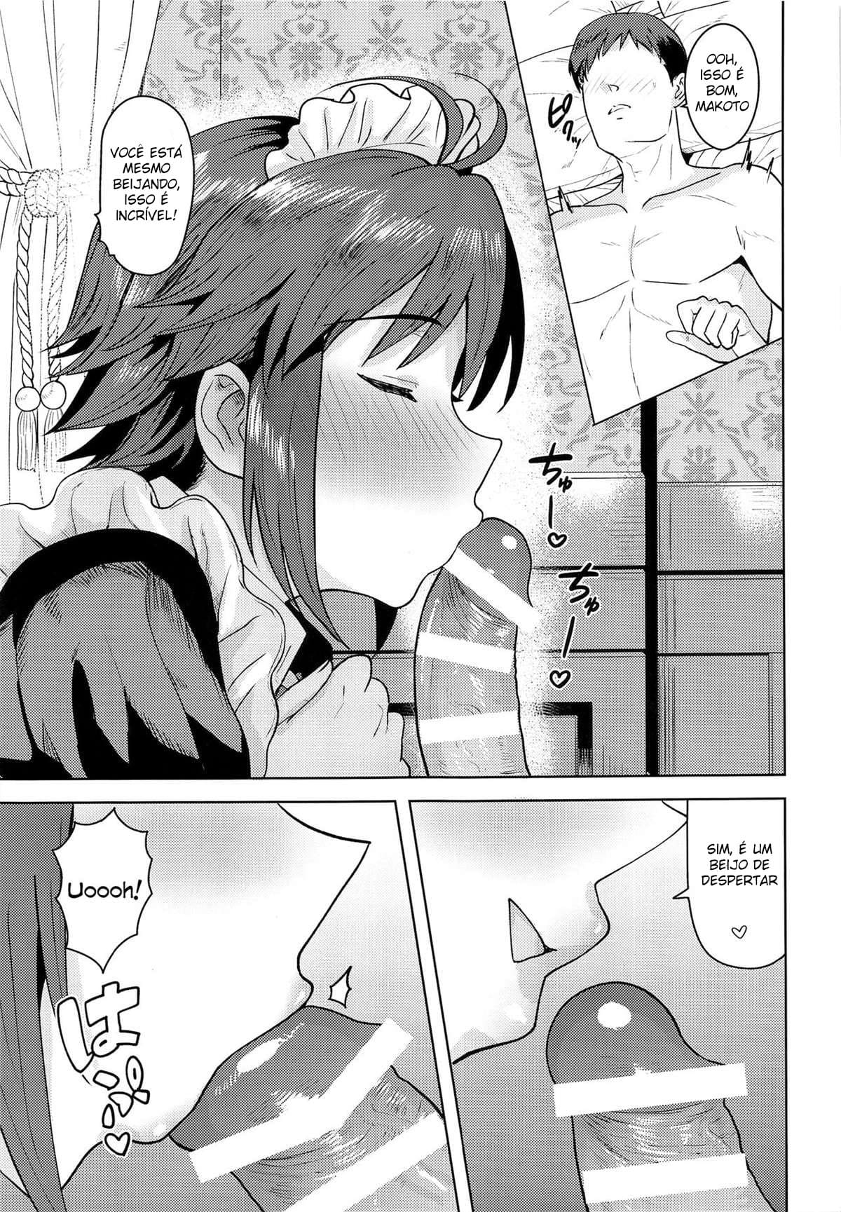 Página 4 do quadrinho adulto: Empregada gostosa hentai – Leia completo em XCOMICS