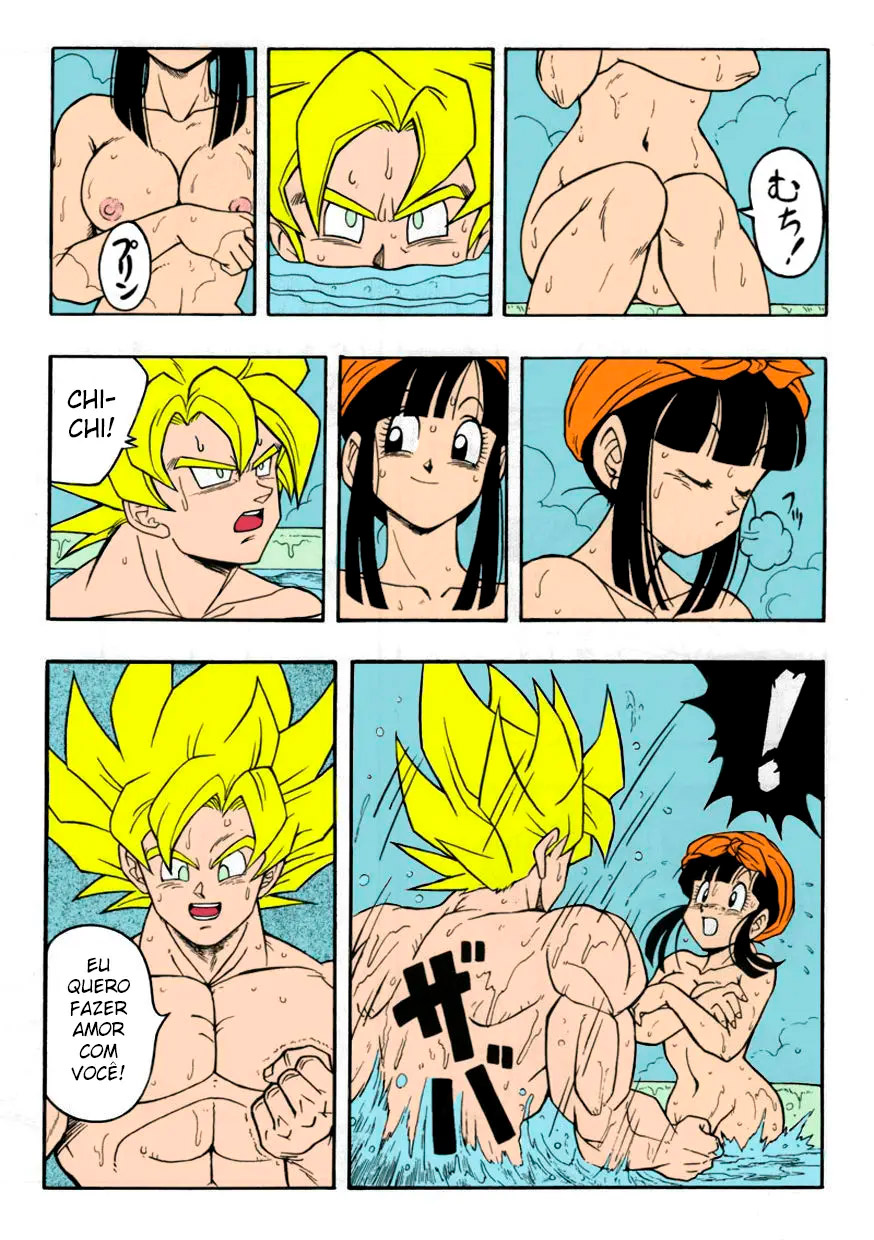 Página 6 do quadrinho adulto: Empurrando no cuzinho da Chichi – Leia completo em XCOMICS