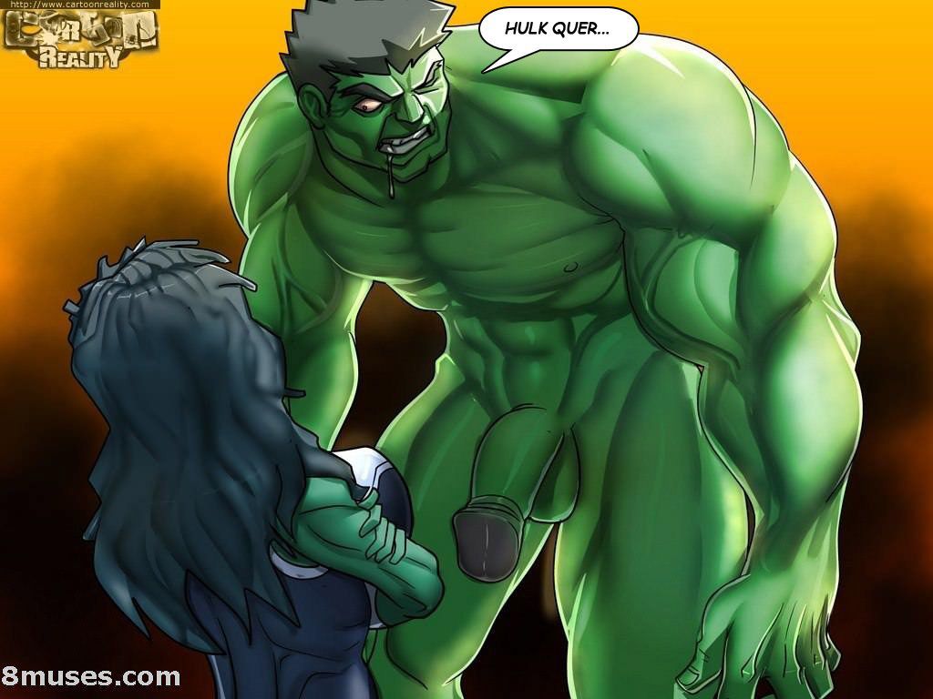 Página 2 do quadrinho adulto: Encarando o Incrível Hulk – Leia completo em XCOMICS
