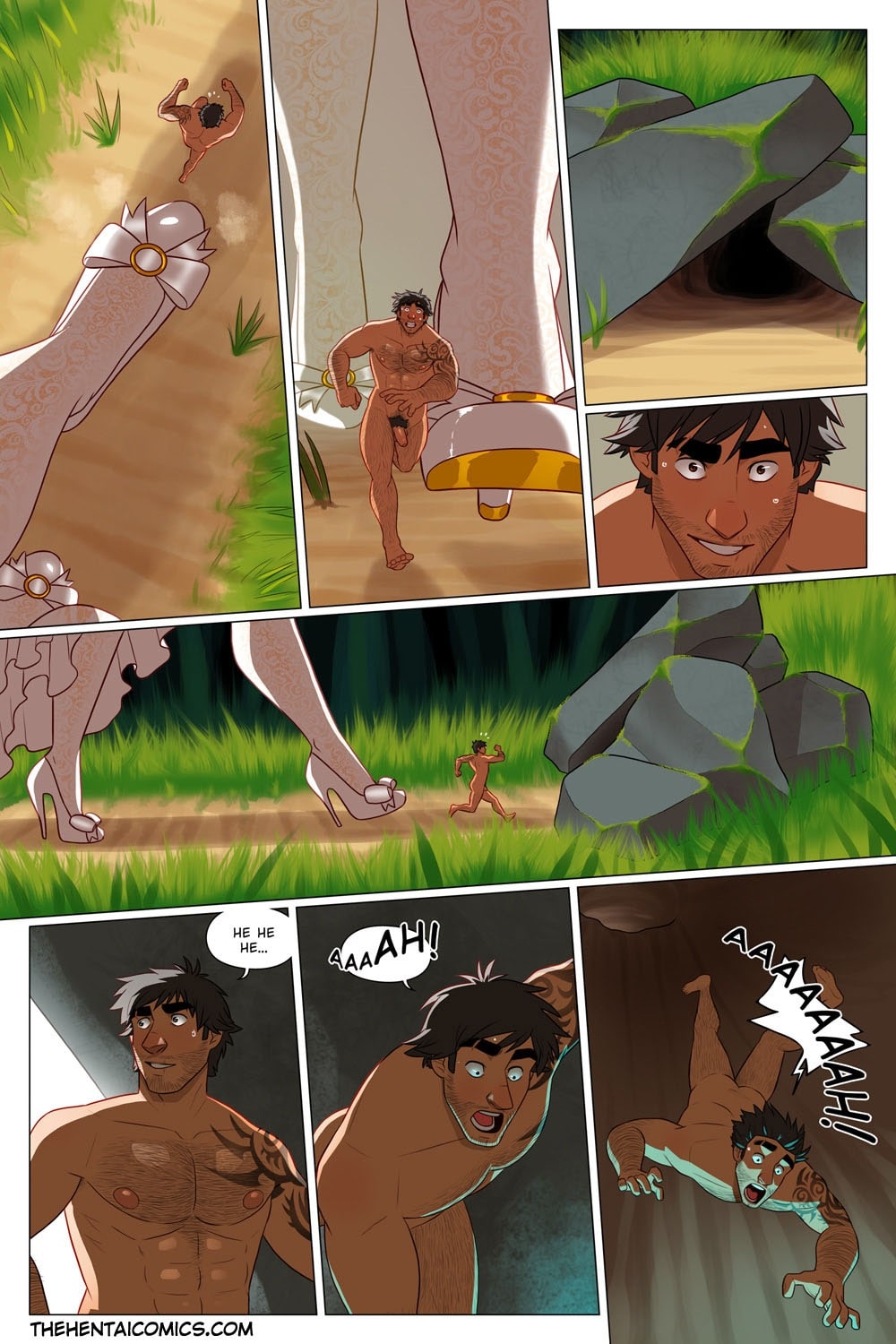 Página 3 do quadrinho adulto: Encontro nota 100 com a gata – Leia completo em XCOMICS
