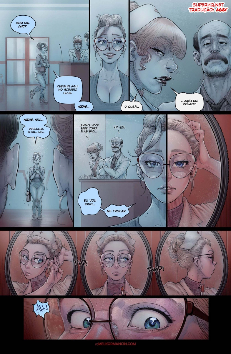 Página 11 do quadrinho adulto: Enfermeira gostosa, Nurse Morgan – Leia completo em XCOMICS