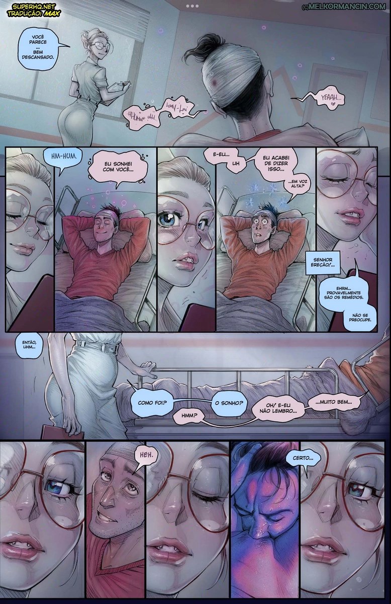 Página 13 do quadrinho adulto: Enfermeira gostosa, Nurse Morgan – Leia completo em XCOMICS