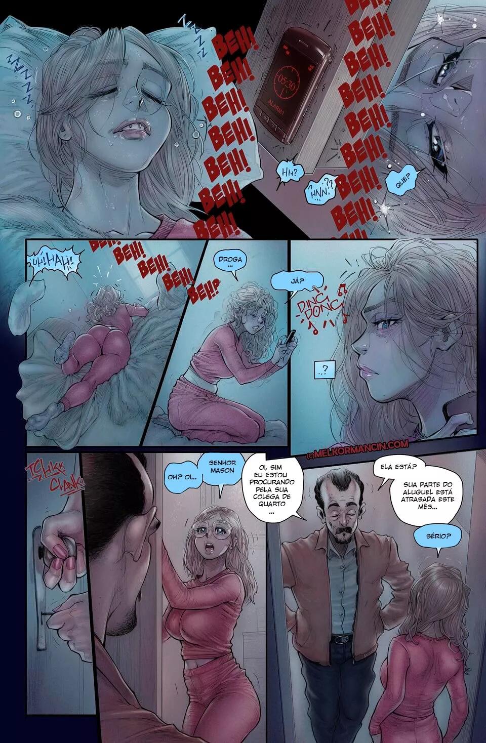 Página 17 do quadrinho adulto: Enfermeira gostosa, Nurse Morgan – Leia completo em XCOMICS