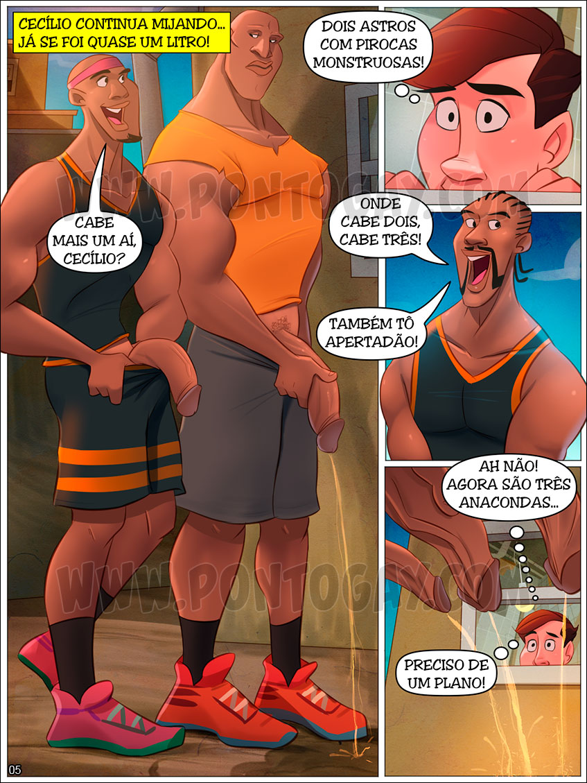 Página 5 do quadrinho adulto: Enterrando as bolas – Leia completo em XCOMICS