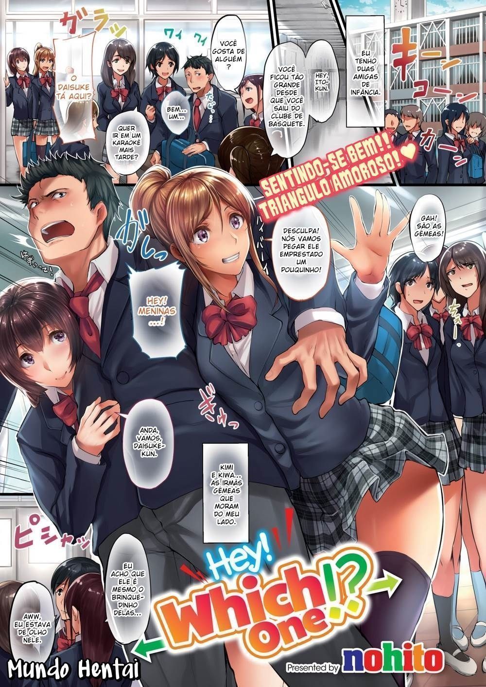 Capa do quadrinho adulto: Escolhendo a Namorada – Leia online em XCOMICS