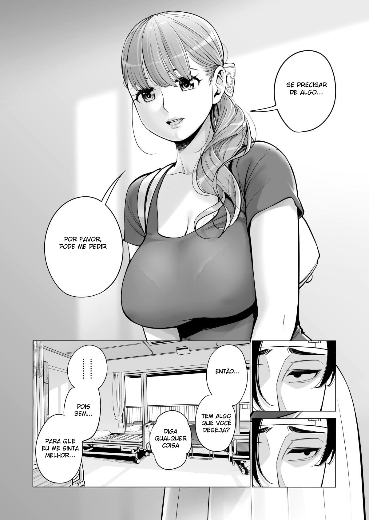 Página 15 do quadrinho adulto: Esposa salvando o emprego do marido – Leia completo em XCOMICS