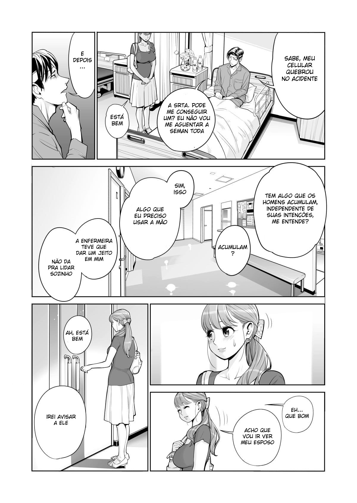 Página 16 do quadrinho adulto: Esposa salvando o emprego do marido – Leia completo em XCOMICS