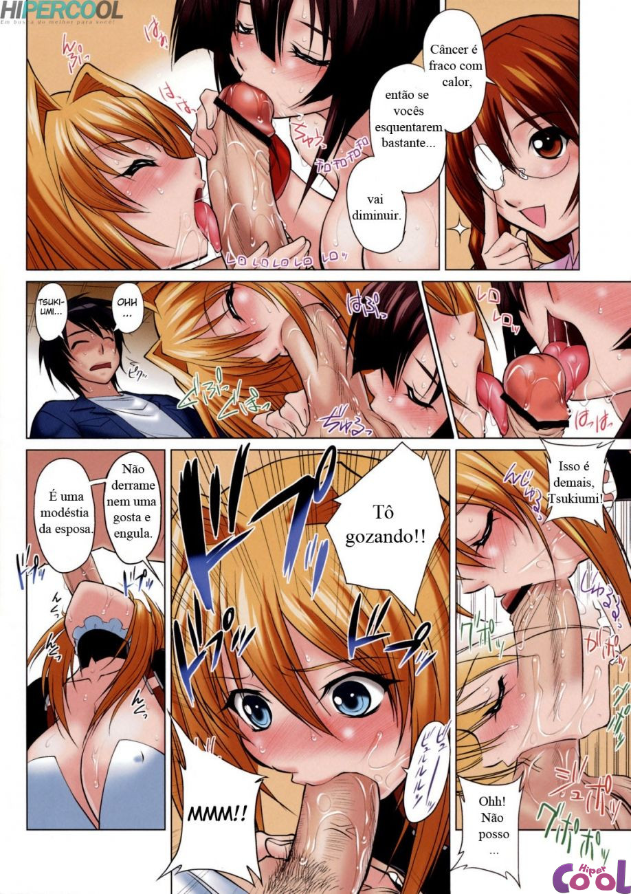 Página 9 do quadrinho adulto: Examinando os peitos da amiga – Leia completo em XCOMICS