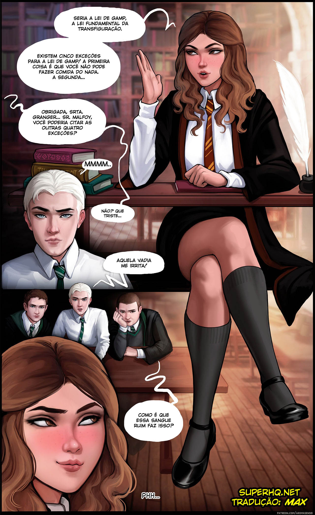 Página 5 do quadrinho adulto: Extra Lesson – Leia completo em XCOMICS