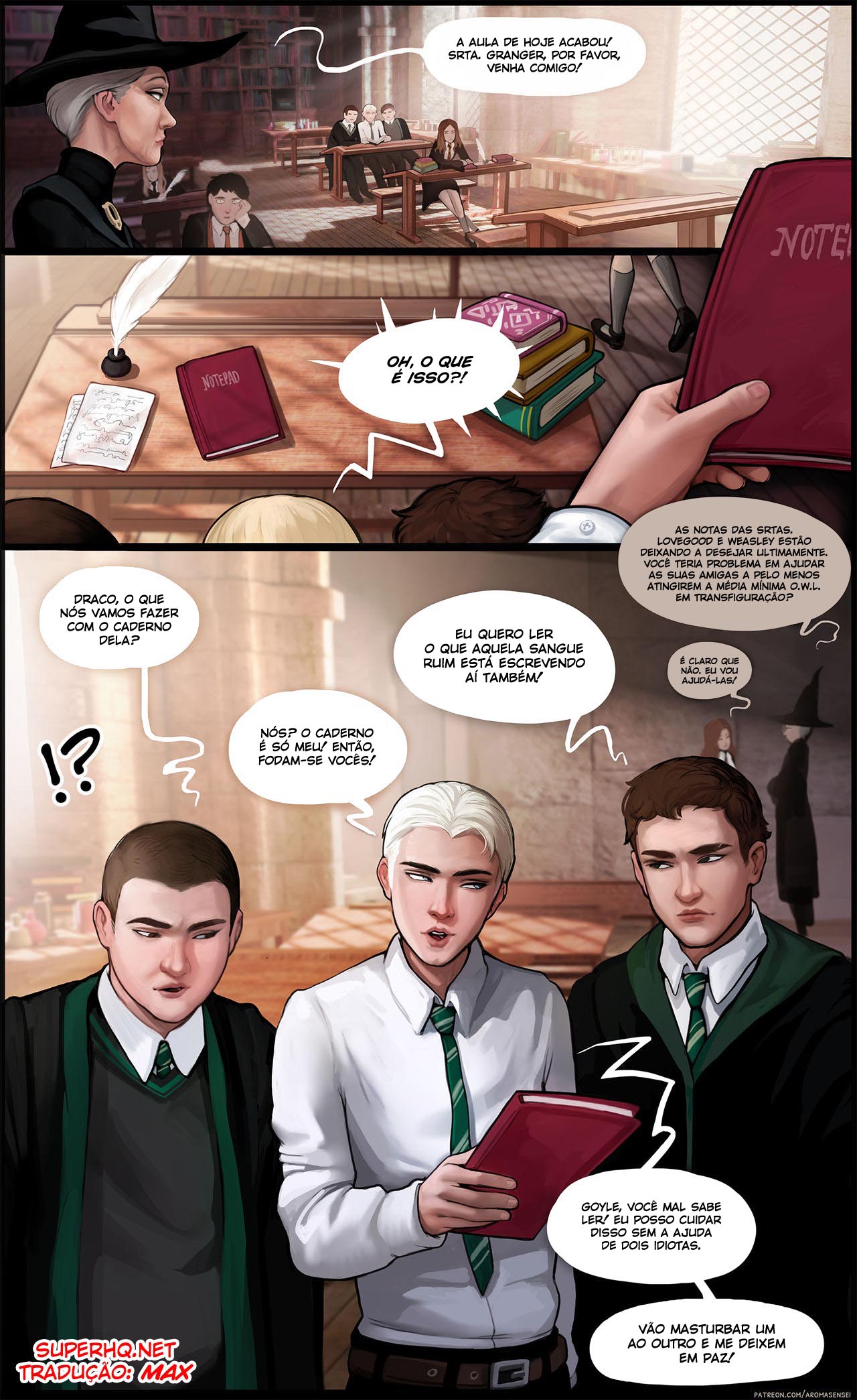 Página 6 do quadrinho adulto: Extra Lesson – Leia completo em XCOMICS