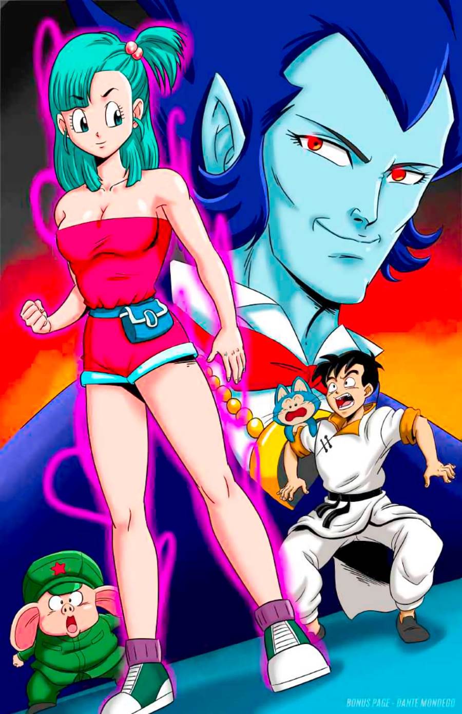 Página 37 do quadrinho adulto: Eye Coronation: Bulma e Lúcifer – Leia completo em XCOMICS