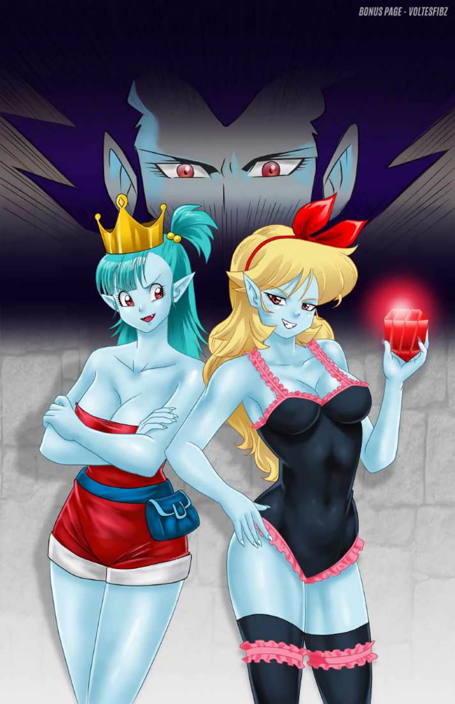 Página 39 do quadrinho adulto: Eye Coronation: Bulma e Lúcifer – Leia completo em XCOMICS