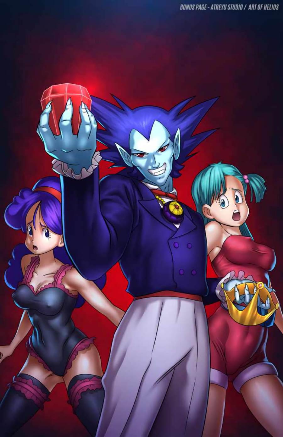 Página 41 do quadrinho adulto: Eye Coronation: Bulma e Lúcifer – Leia completo em XCOMICS
